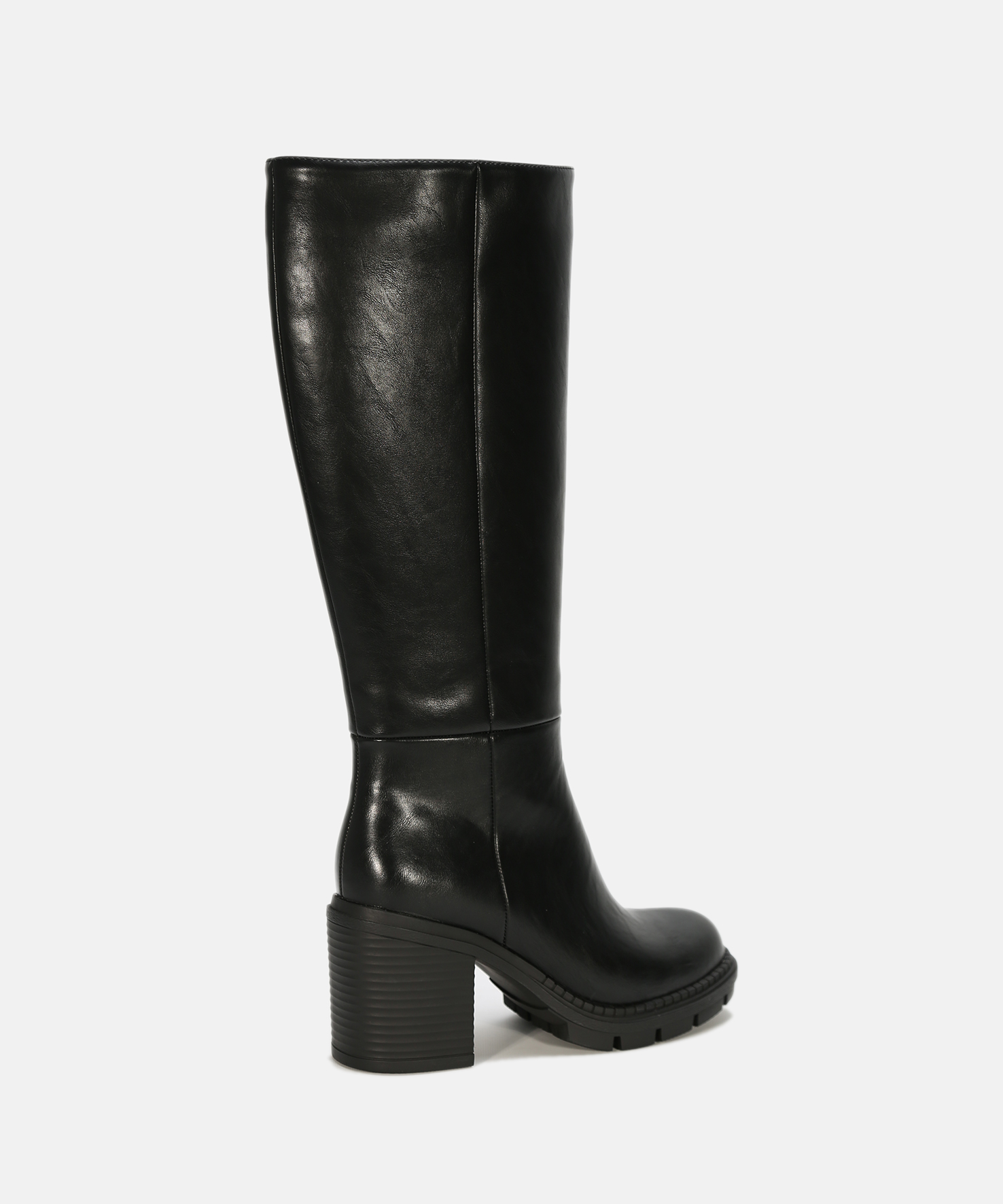 Botas altas pretas salto image number null